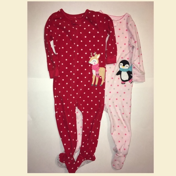 carters fleece pajamas 2t